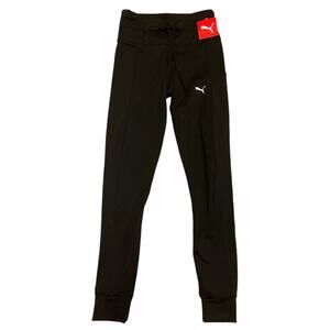 Puma SE Black Way 1 Athletic Jogger Leggings Size X-Small